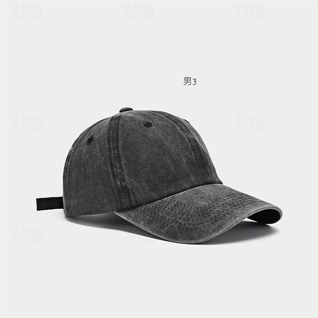  Dam Hatt Basebollkeps Bärbar Solskydd Andningsfunktion Gata Dagligen Helgen Ren färg Ren färg