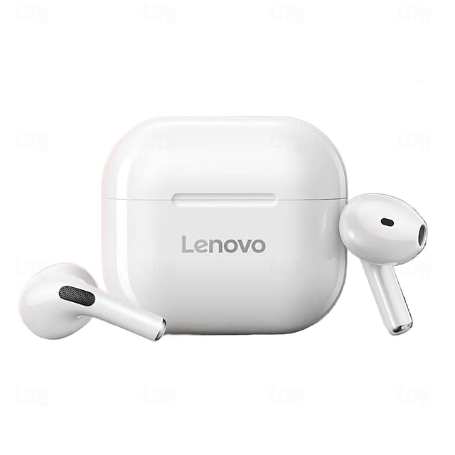  Écouteurs Lenovo LP40 TWS sans fil Bluetooth 5.0 écouteurs avec basses contrôle tactile réduction de bruit stéréo longue autonomie 230mAH