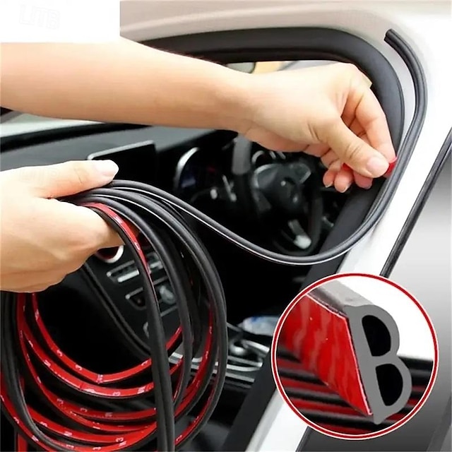  1PC Car Anti Static Strips Common Paste Type for Car Door For universal All Models All years