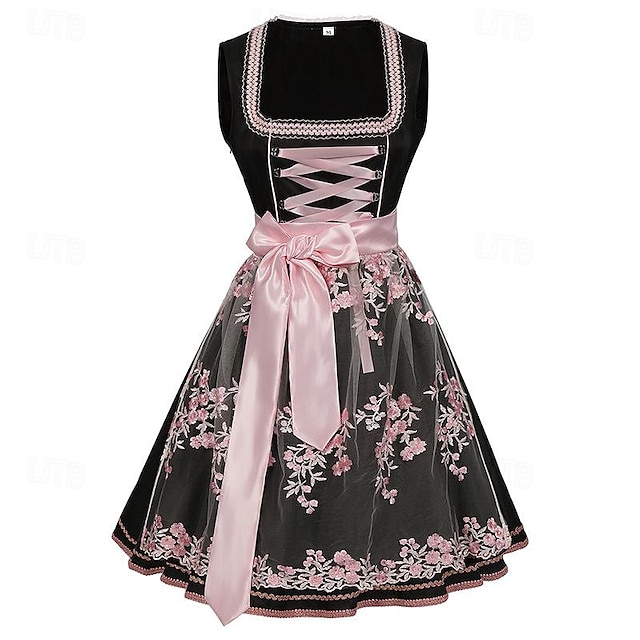  Oktoberfest Jurken Outfits Dirndl Beiers hulp in de huishouding Duits München Weiden Dames Doek in traditionele stijl Zonder blouse