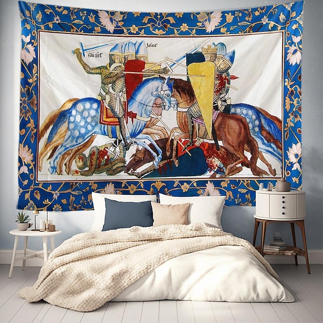  سجاد العصور الوسطى سجاد العصور الوسطى فن الرومان سجاد كبير تزيين الجداريات خلفية تصوير بطانية ستارة منزل غرفة نوم غرفة معيشة تزيين