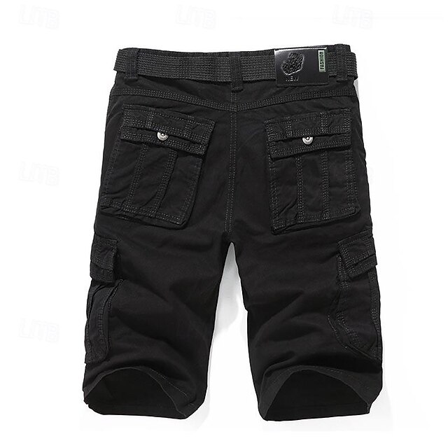 Men's Tactical Shorts Cargo Shorts Shorts Hiking Shorts Button Multi ...