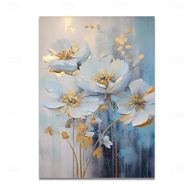  pittura a olio fatta a mano dipinta a mano arte della parete impressione fiori tela pittura decorazione della casa arredamento senza cornice solo pittura