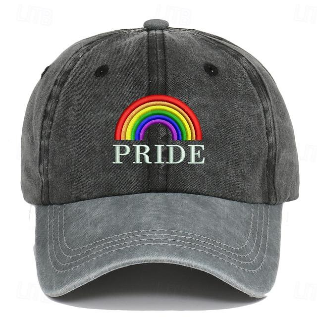  LGBTLGBTQ Arc-en-ciel Chapeau Adulte Homme Femme Gays Lesbienne Défilé de la fierté Mois de la fierté Mascarade Costume de carnaval facile