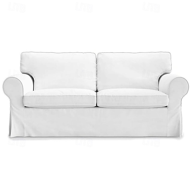  ektorp κάλυμμα καναπέ 2 θέσεων, ektorp loveseat κάλυμμα καναπέ με 2 κάλυμμα μαξιλαριών και 2 κάλυμμα πλάτης, ektorp slipcover που πλένεται προστατευτικό επίπλων