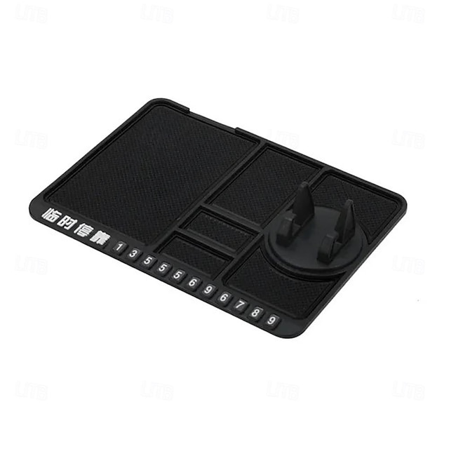  siliconen auto antislipmat autotelefoonhouder antislip kleverig anti-slide dash telefoonhouder parkeernummerkaart auto pad mat gadget