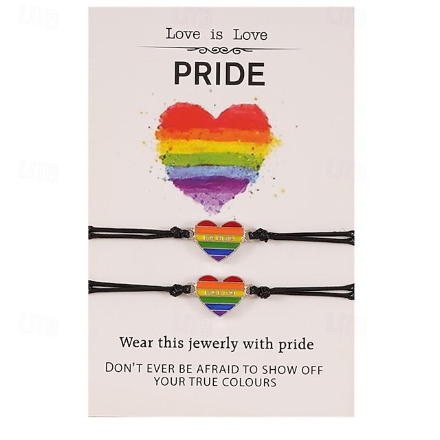  LGBT LGBTQ Πεταλούδα Ουράνιο Τόξο βραχιόλι Ενηλίκων Ανδρικά Γυναικεία Γκέι Λεσβία Παρέλαση Υπερηφάνειας Μήνας υπερηφάνειας Μασκάρεμα Εύκολες αποκριάτικες στολές