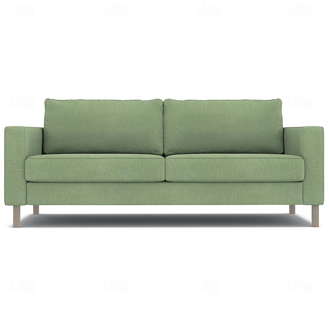 Sofa Cover 100% Cotton Solid Color Quilted Slipcovers KARLcover LITB PRIME cover 17