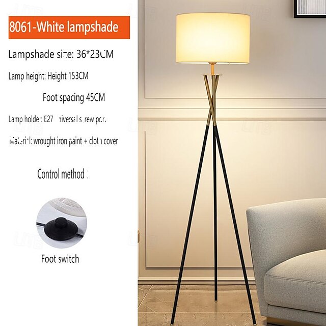  Stojací lampa Moderní soudobé / Nordický styl Pro studovna či kancelář / Vevnitř Kov 220 v / 110 v Bílá