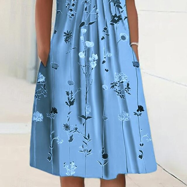 floral prom dress V-Neck Sequin With Flowy Tulle Skirt BS-200-3D-US Size:XLarge 3D The Blue Opal