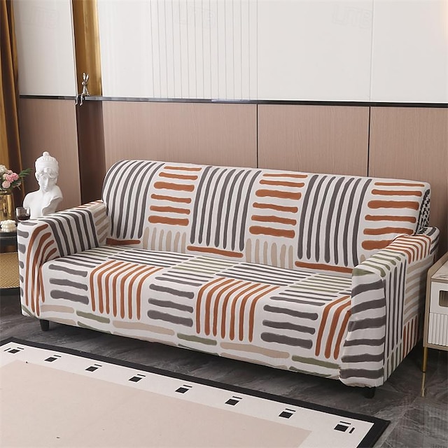 Sofa Cover Elastic Sofa Slipcover L Shaped Couch Cover Furniture Protector for Bedroom Office Living Room Home Decor