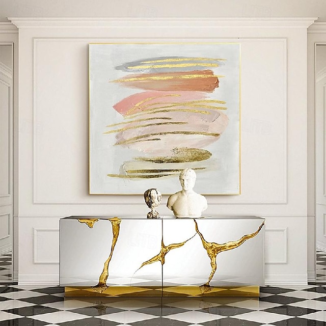 Abstrait Couleur Bloc Toile Tableau Peinture Vert Beige Affiches Ligne Minimaliste Murale Art Photos Pour Salon Decoration De La Maison 50x70cmx3 Sans Cadre