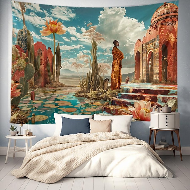  Африканский фэнтези висит гобелен настенное искусство большой гобелен фреска декор фотография фон одеяло занавеска для дома спальня гостиная украшения