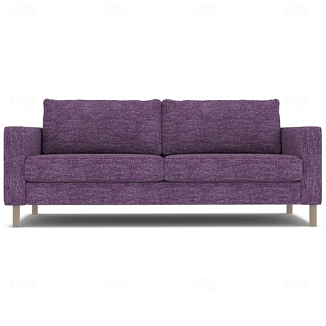  Capa de sofá Karlstad 3 lugares capas de cor sólida série Ikea