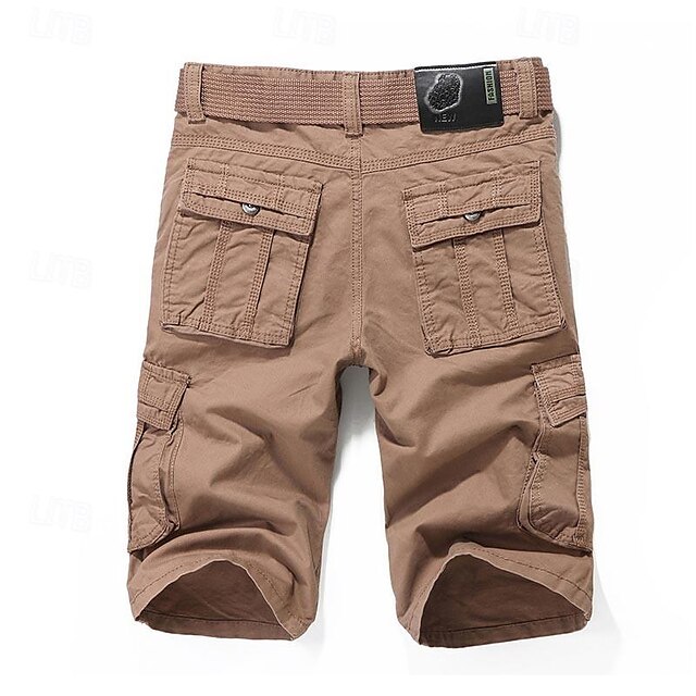 Men's Tactical Shorts Cargo Shorts Shorts Hiking Shorts Button Multi ...