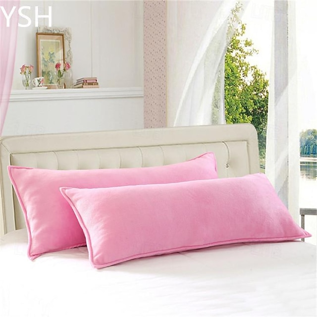  Solid Colored Decorative Toss Body Pillows Cover 1PC Soft Square Cushion Case Pillowcase for Bedroom Livingroom Sofa Couch Chair
