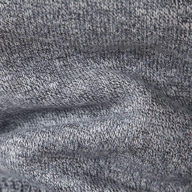 MeiLayM Herren Strickjacke Mit Reißverschluss - Warme Fleecejacke Für Winter