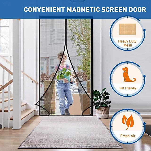  beste førsteklasses magnetiske dørskjerm for gjør-det-selv montert på enhver dør