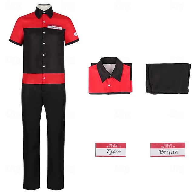  Manny's Bryan Tyler Anime Traje Cosplay Roupa Trajes de cosplay Baile de Máscaras Ocasiões Especiais Para Homens Mulheres Adulto