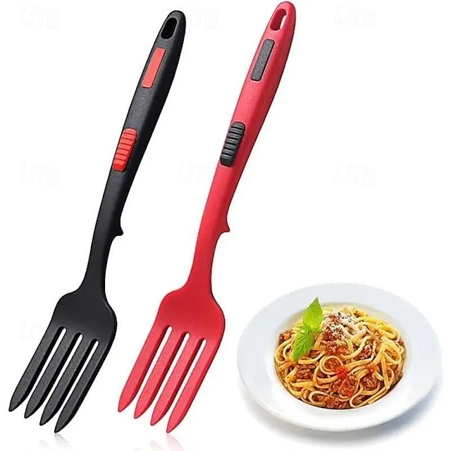  furculițe flexibile din silicon furculiță de gătit multifuncțională din silicon unelte de gătit rezistente la căldură furculiță flexibilă din silicon furculiță pentru tăiței