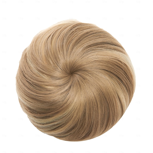  extension de chignon pour un chignon instantané avec cordon de serrage - chignons de ballet parfaits avec faux postiches et pinces à chignon chignons princesse Leia