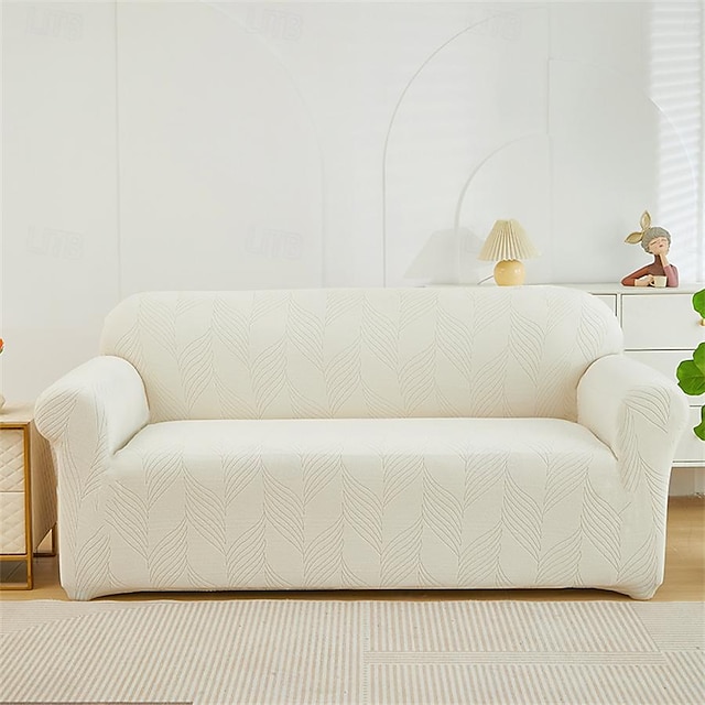  Capa elástica de sofá com cobertura completa para sala de estar, capa de assento de sofá, super macia e grossa, proteção de almofada de assento de móveis