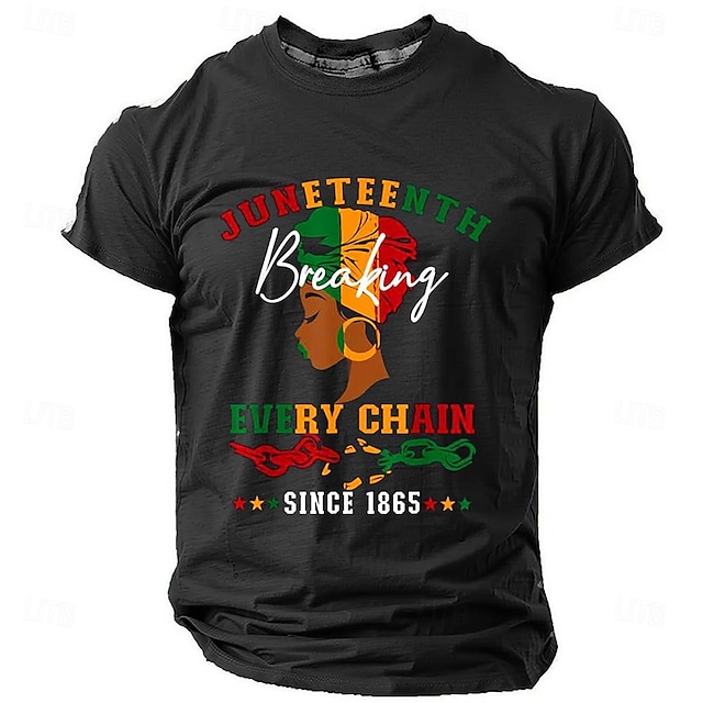  Herren Stammes Afrikanisches Muster T Shirt Kurzarm T-Shirt 3D-Druck Rundhalsausschnitt Hemd Sport Modisch Ethnisch Strasse Sports Outdoor Schwarz Blau Braun Sommer Frühling Bekleidung S M L XL XXL