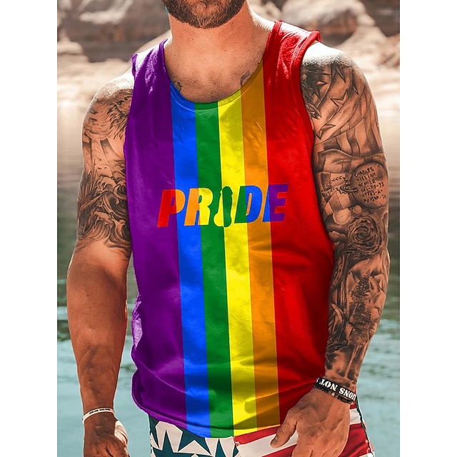  Pride-Parade LGBT-Stolz Schwulenstolz Regenbogenfahne Zeichentrick Manga Armband Regenbogen Harajuku Grafik Kawaii Für Herren Erwachsene Maskerade Zurück zur Schule 3D-Druck Pride Parade Pride-Monat