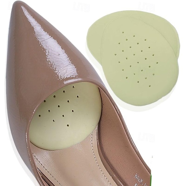  1Pair Thickened Front Foot Pad Silicone Forefoot Pad For High Heels Half Foot Pad