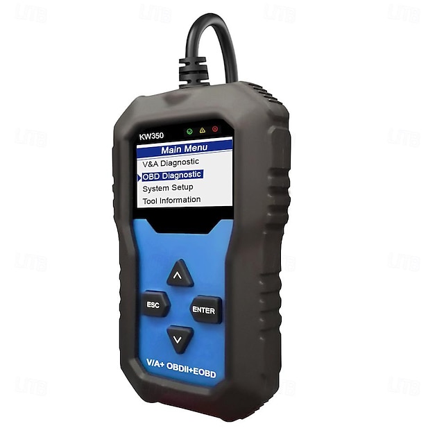  FYAUTOPER KONNWEI KW350 OBD2 VAG Code Reader All system Diagnosis Oil EPB TPMS Reset for OBD Car Diagnostic Scan Tools