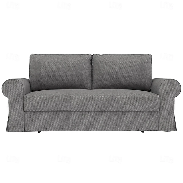 3-Seat Sofa Bed Cover Solid Color Slipcovers BACKcover LITB PRIME cover 18