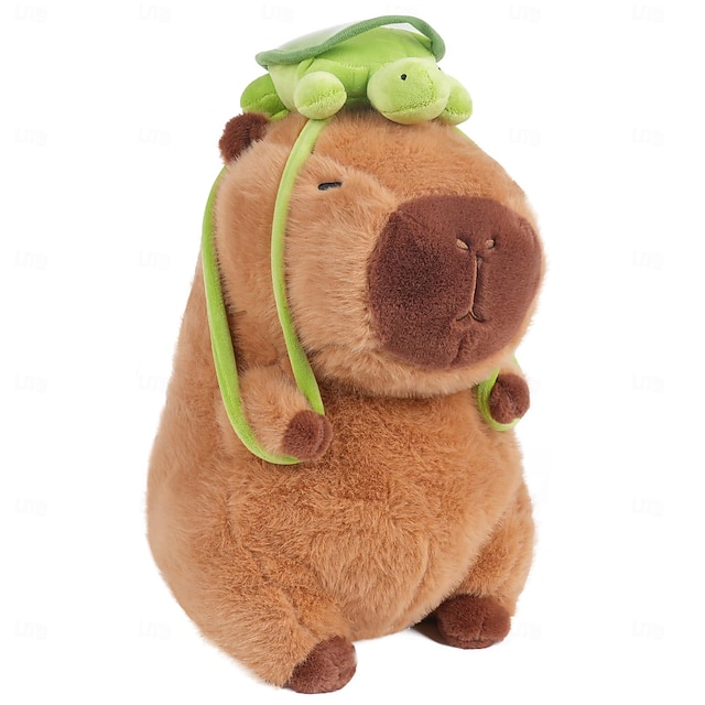  vægtet plys sød capybara plys tøjdyr blød capybara plys dukkepude fødselsdag til børn