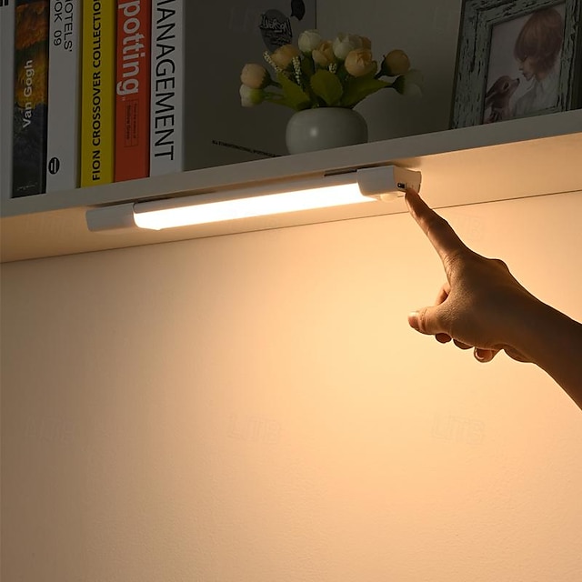  Lampka nocna LED z czujnikiem ruchu USB akumulatorowa inteligentna taśma LED z możliwością przyciemniania bez kabla Szafka w sypialni Szafka na wino Oświetlenie korytarza