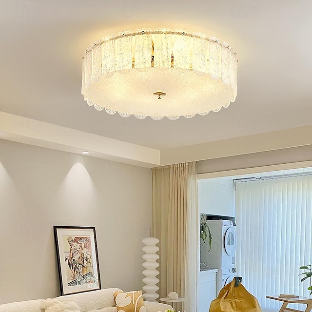  LED Chandelier 40/50/60cm 5/8/10 Head Bulb Not Included Electroplated Finish Crystal Metal Modern Contemporary Style Bedroom Dining Room MIni Pendant 110-240V