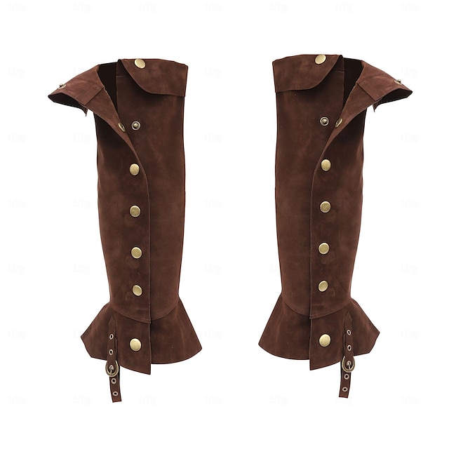  Medieval Renaissance Outfits Ren Faire Viking Men's Women's Pirate Fantasy Halloween Carnival LARP Adults Shoe Cover
