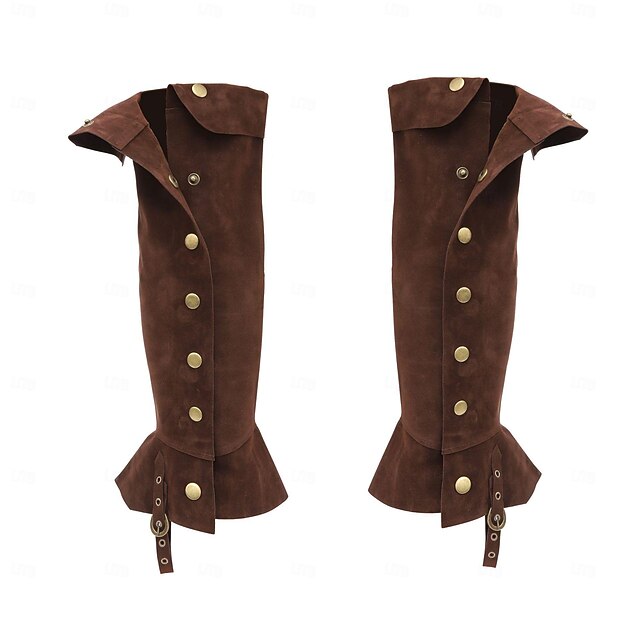 Medieval Renaissance Outfits Viking Fancy Dress Men's Women's Pirate Fantasy Halloween Carnival LARP Adults Shoe Cover4