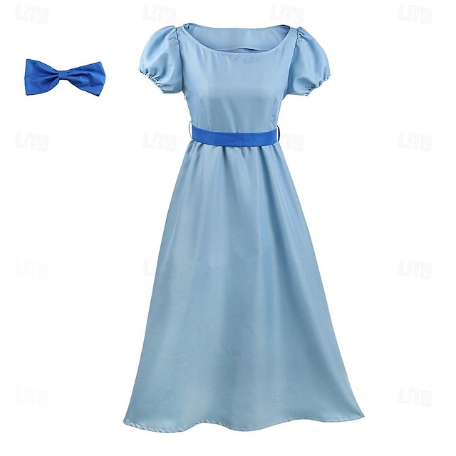  Piotruś Pan Wendy Moira Angela Kochanie Sukienka Kostium Cosplay Kostium na imprezę tematyczną Cosplay Kostiumy z filmów for Damskie Dla dorosłych Karnawał Bal maskowy Wydarzenie / impreza Bal maskowy