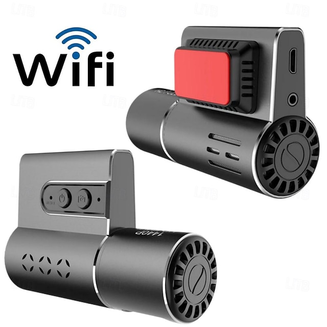  dashcam 2k hd wifi gratuit surveillance du stationnement 24 heures sur 24 à commande vocale