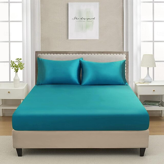 Sábanas De Microfibra A Cuadros Surwin - Ajustable Con Bolsillo Profundo 30 Cm, Incluye 2 Fundas De Almohada