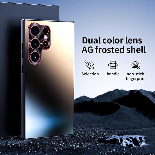  telefono Custodia Per Samsung Galaxy S24 S24 Ultra Plus S23 Ultra S22 Ultra S25 Ultra Per retro Resistente agli urti PC