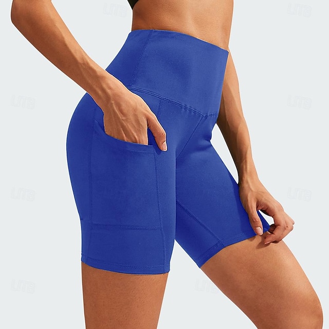 Women's Joggers Gym Shorts Yoga Pants Pocket with Phone Pocket ...