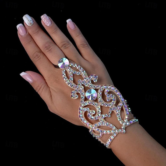  Bracelets Bagues Femme Géométrique Papillon Précieux Mode Luxe Bracelet Bijoux Argent Dorée Forme Géométrique pour Mariage Cadeau