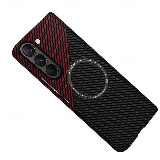 Phone Case For Samsung Galaxy Z Fold 6 Z Fold 5 Z Fold 4 Z Fold 3 Z Fold 2 Back Cover Support Wireless Charging Shockproof PC