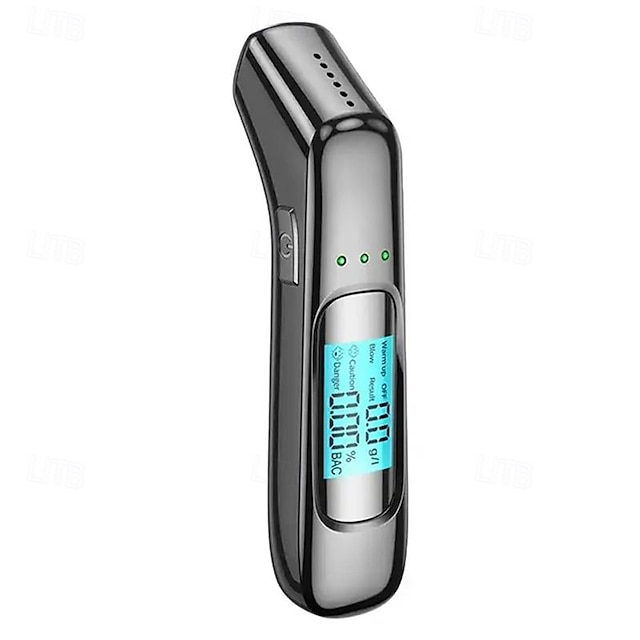  Testeur d'haleine d'alcool sans contact, alcoomètre, écran lcd, détecteur d'alcool, précision, outil de diagnostic