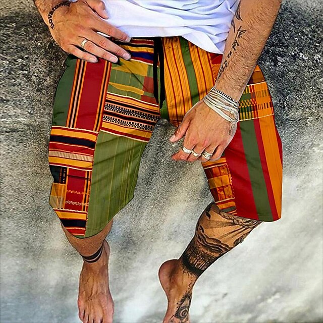 Baja Mexican Print Men's Shorts