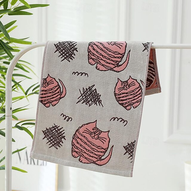  Serviette en gaze de coton serviette absorbante adulte serviette de visage douce en gaze à trois couches