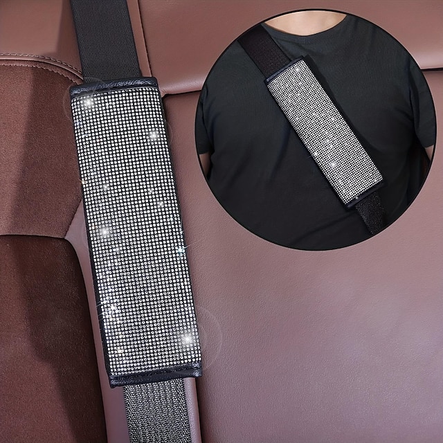 Set di 27 accessori per auto Bling da donna, coprivolante