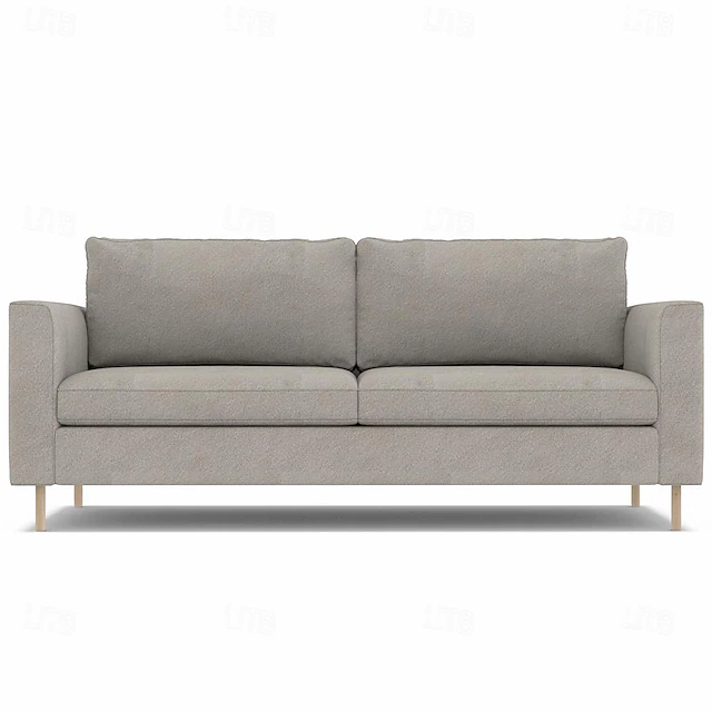 Velvet Sofa Cover 2-Seat 3-Seat Solid Color Quilted Velvet Slipcovers PARcover LITB PRIME cover 17