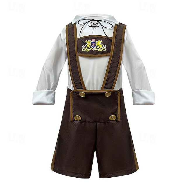  Oktoberfest Kjoler dirndl Lederhosen bayerske Stuepige Tysk München Enge Drenge Pige Traditionel stil klud