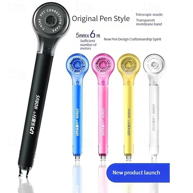  Lepu sheng 9189 ruban correcteur créatif mignon mini stylo type ruban correcteur